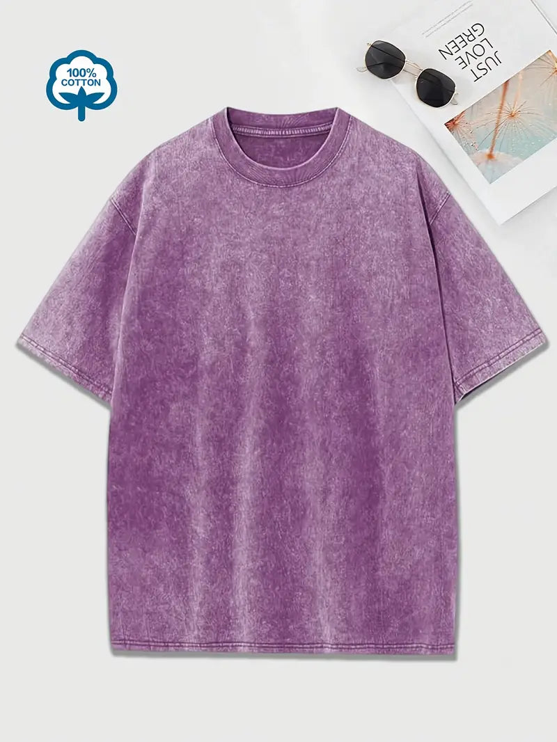 Brooklyn - Cotton Crew Neck T-Shirt