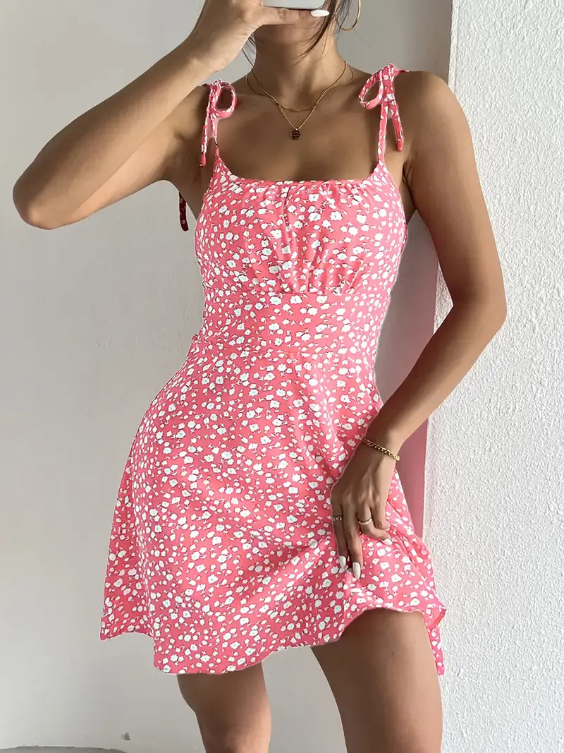 Maxine – Floral Print Mini Dress