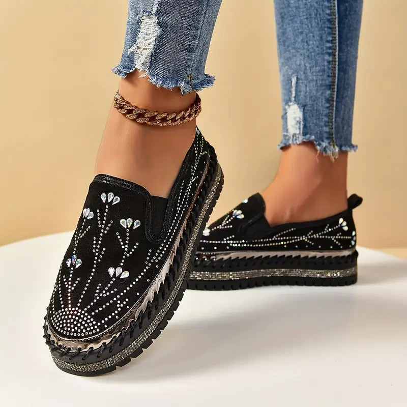 Lilithra – Stylish Shoes with Rhinestones