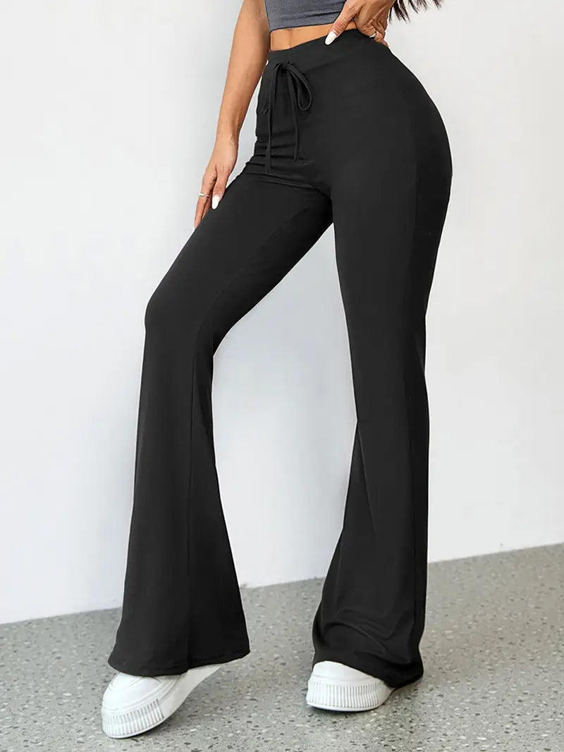 Layla – Stretchy Flared Trousers