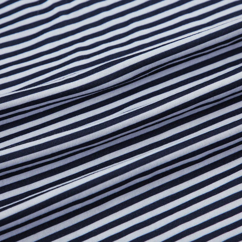 Yzella – Striped Cotton Pants
