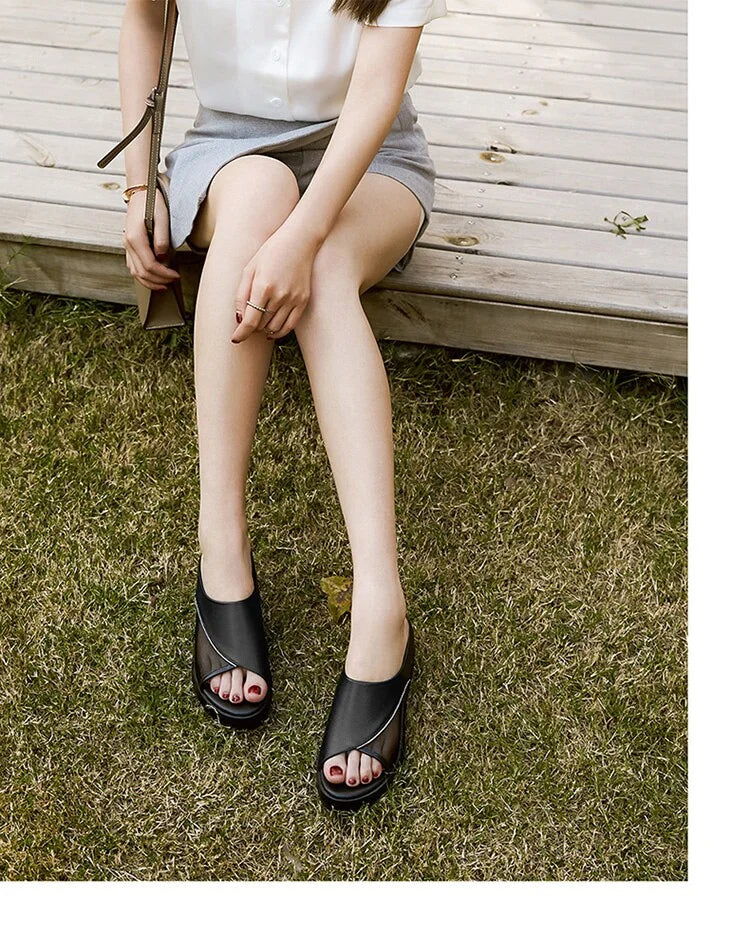 Ophirine – Stylish Open-toe Wedge Sandals