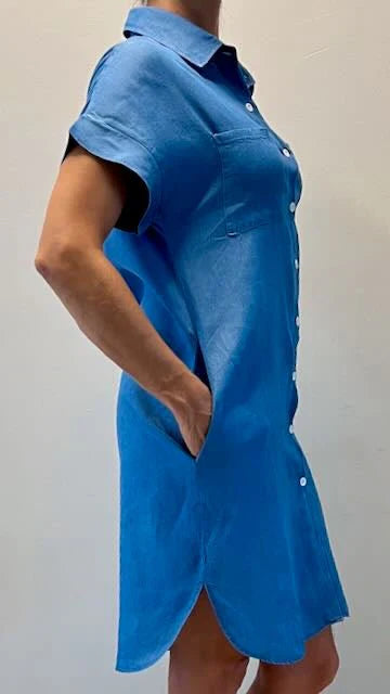 Sorayla – Stylish Cotton Shirt Dress