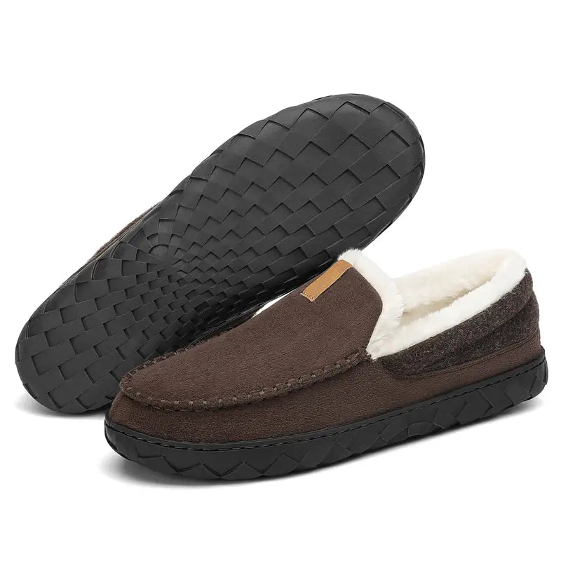 Nyah – Cozy loafers with fleece lining