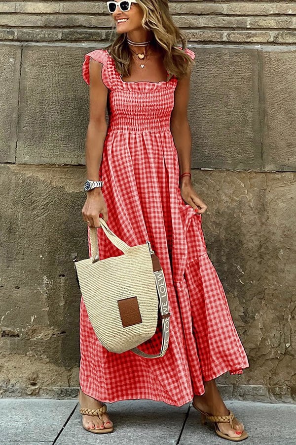 Crazy – Charming Gingham Maxi