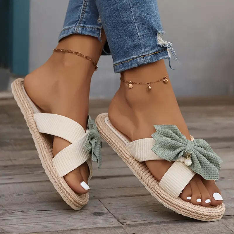Sylis – Stylish Slippers with Bow