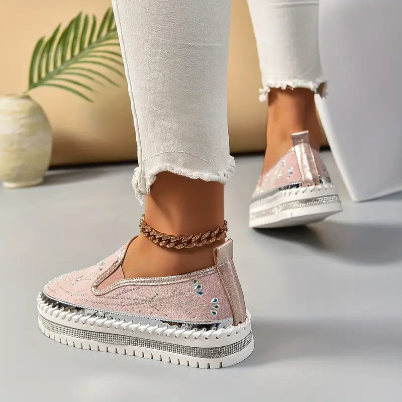 Lilithra – Stylish Shoes with Rhinestones