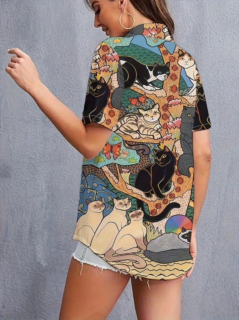Ali – Artistic Short Sleeve Shirt