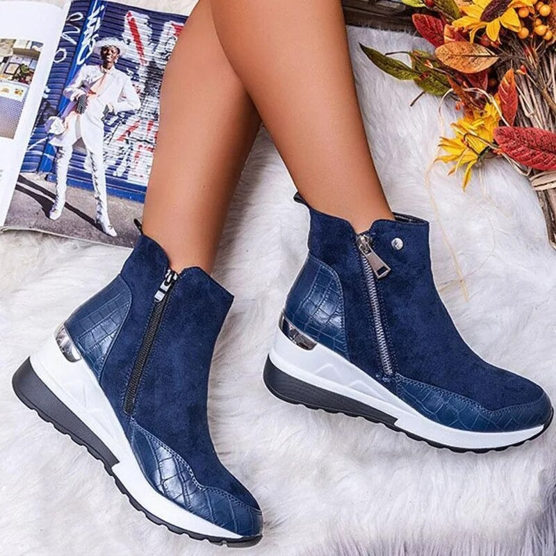 Mikaela - Comfortable waterproof women's ankle boots
