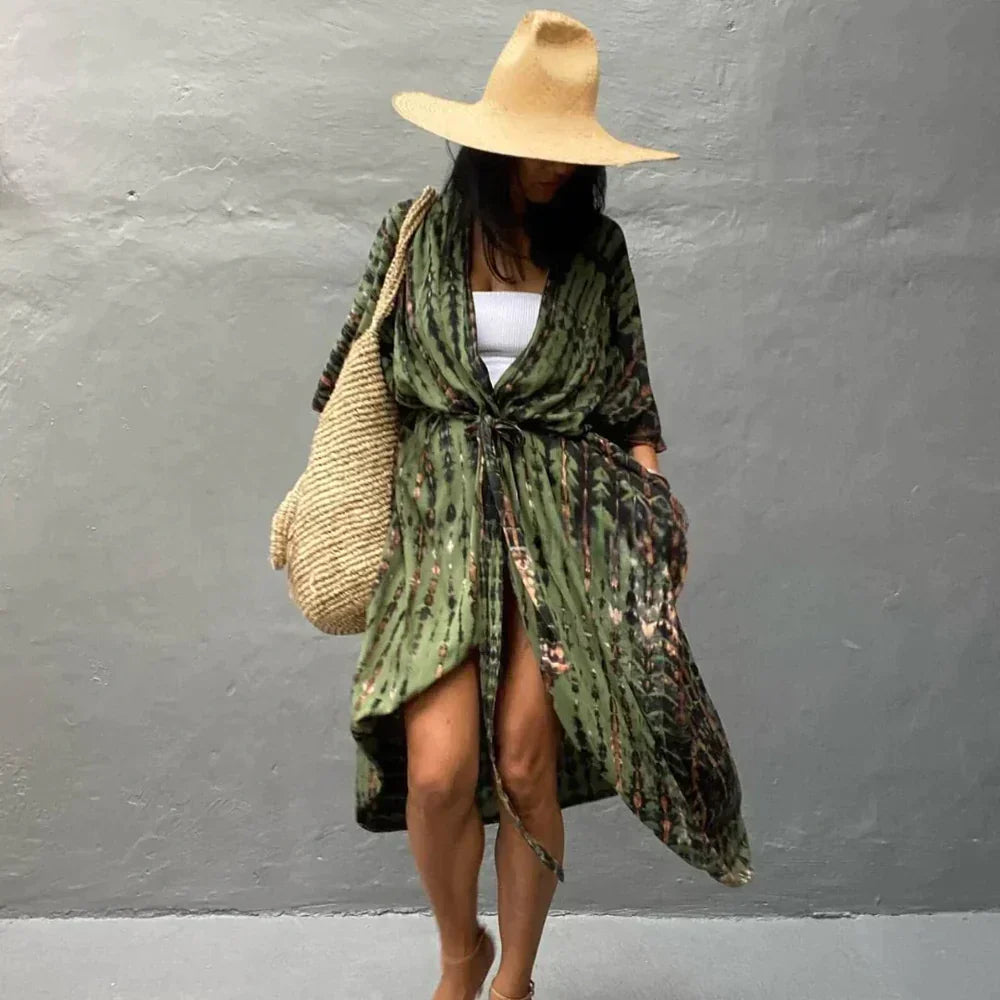 Kilan – Stylish Boho Style Kimono Dress