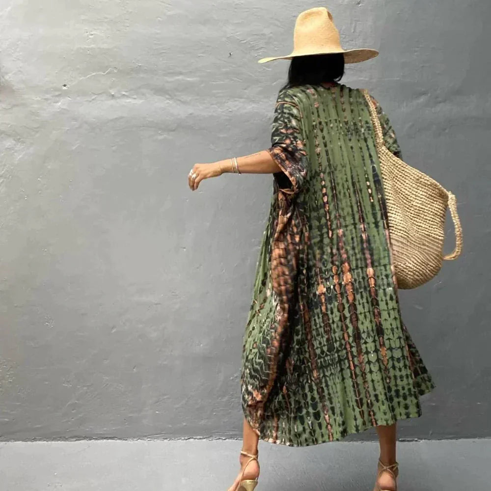 Kilan – Stylish Boho Style Kimono Dress