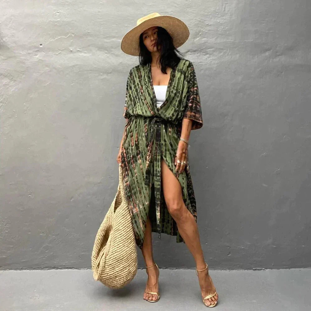 Kilan – Stylish Boho Style Kimono Dress