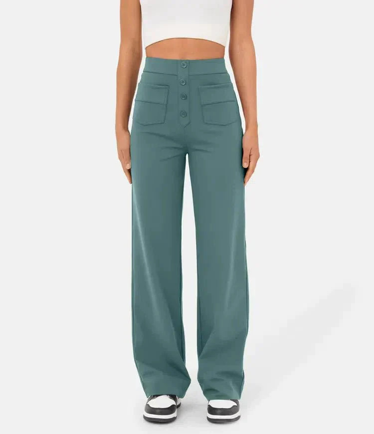 Elegant winter trousers, casual and fashionable