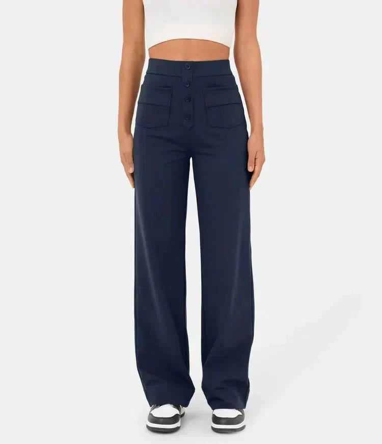 Elegant winter trousers, casual and fashionable