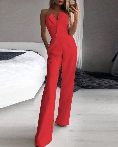 Lirien – Elegant strapless jumpsuit