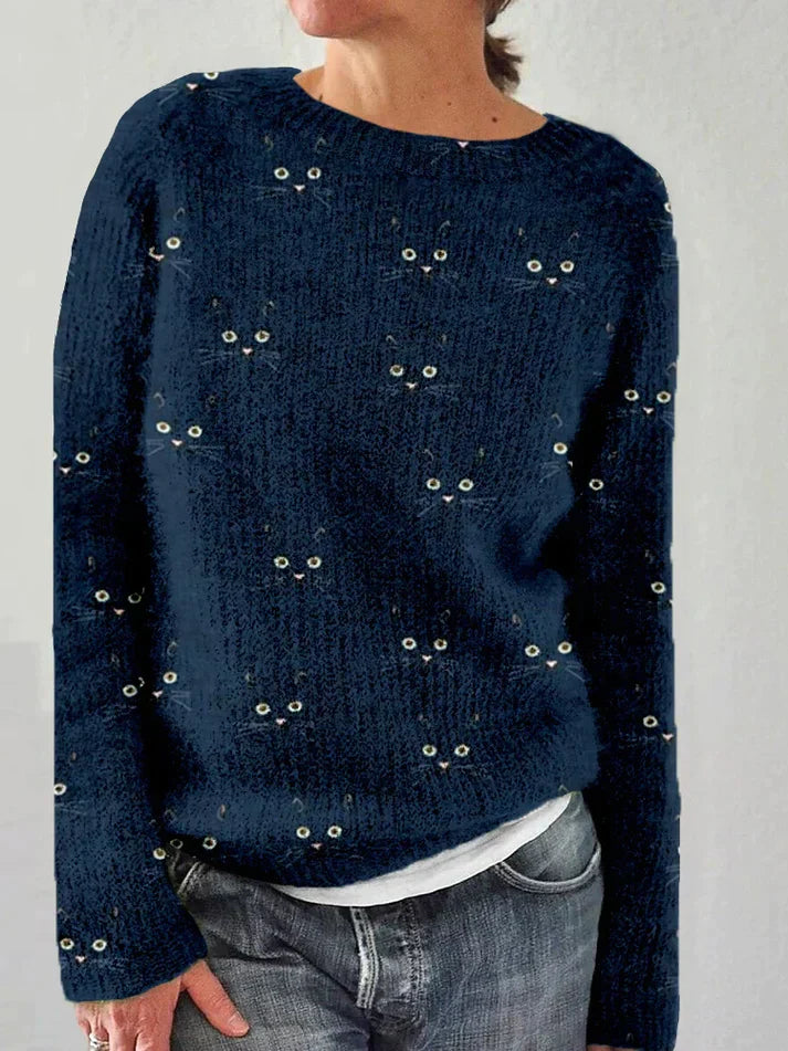 Pyper – Knitted Printed Sweater