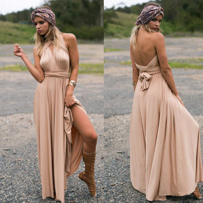 Jacqui – Stylish Multiway Maxi Dress