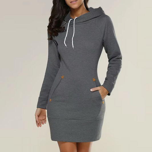 Cezy – Hooded Sweater Dress
