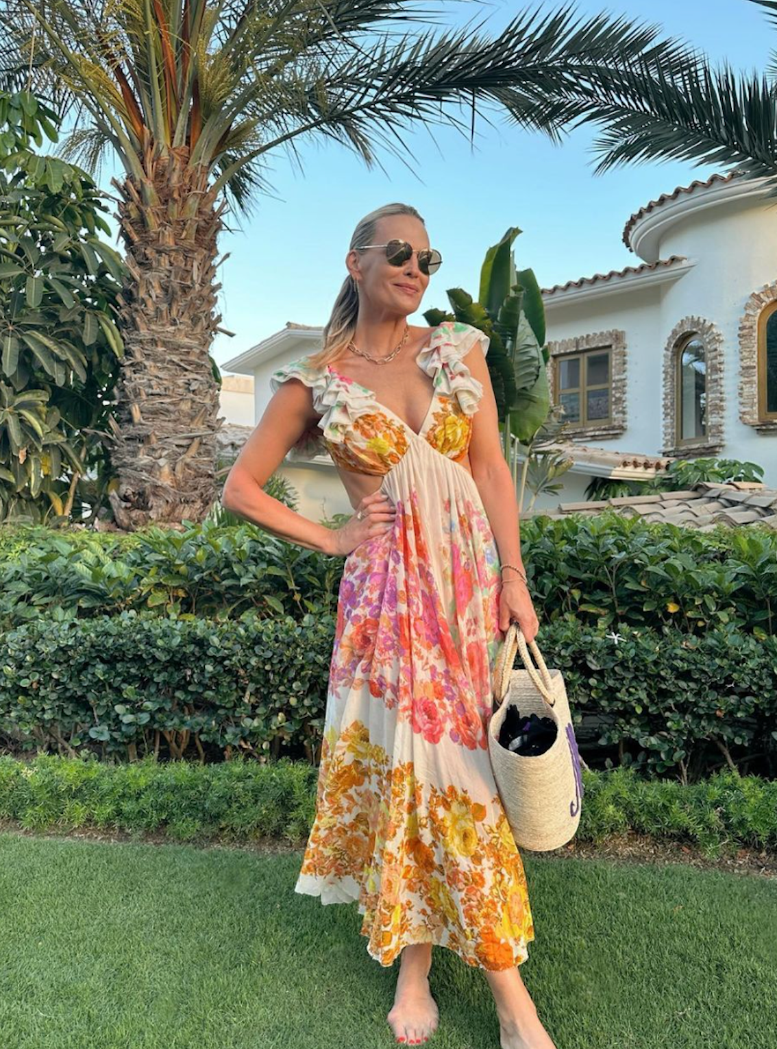 Shen – Sexy Floral Maxi Dress