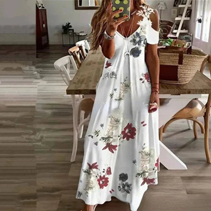 Candice – Printed Maxi Dress