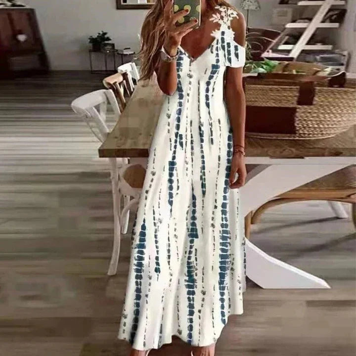 Candice – Printed Maxi Dress