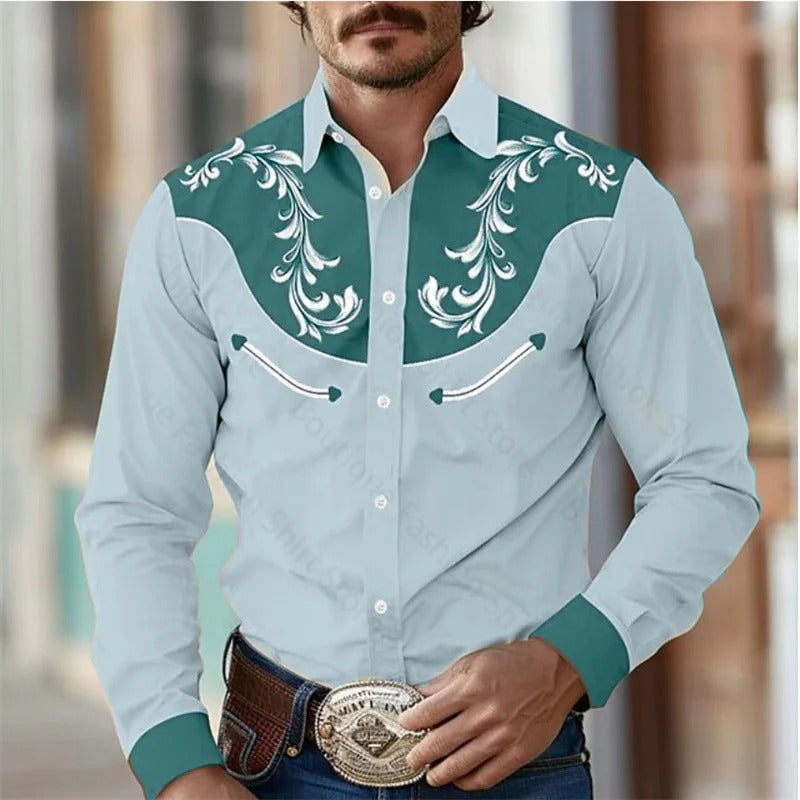 Byron - Long-sleeved Shirt for Men