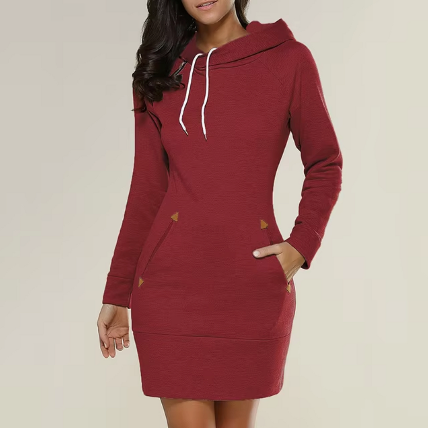Cezy – Hooded Sweater Dress