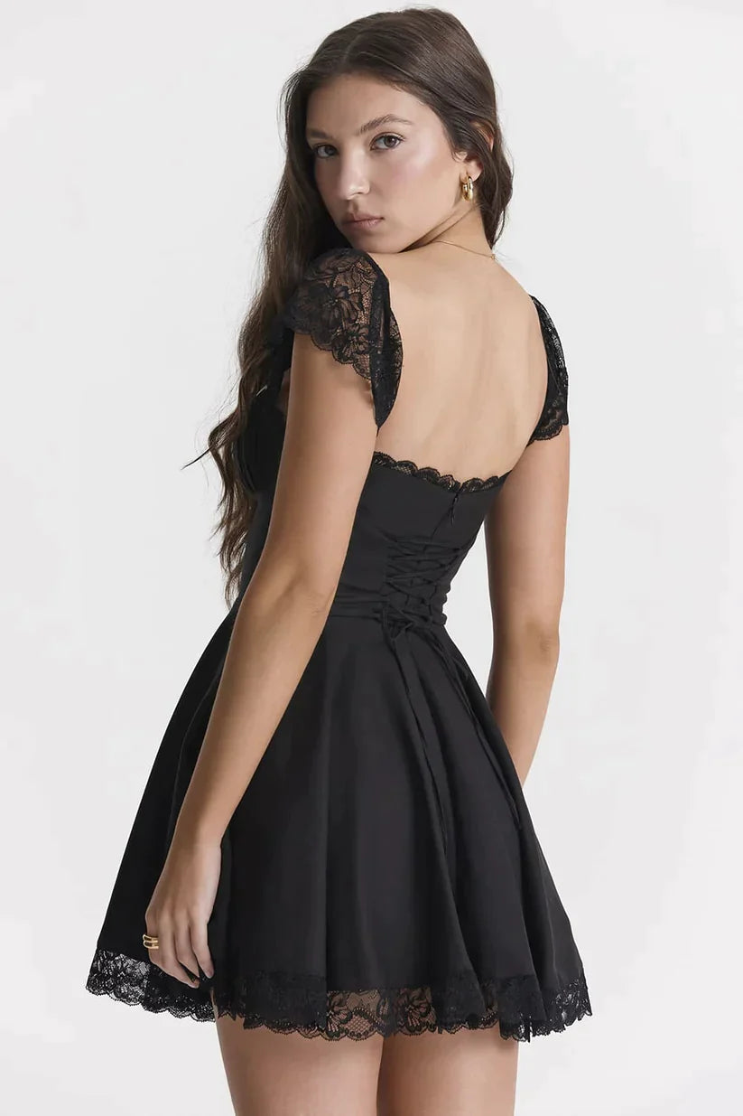 Kyra - Elegant Short Midi Sundress
