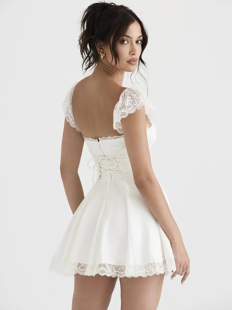 Kyra - Elegant Short Midi Sundress