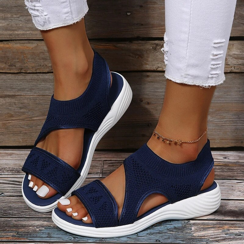 AVERY - Orthopaedic fish mouth sandals