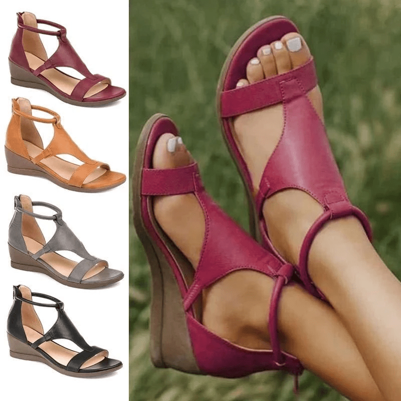MoonFeet Orthopaedic wedge sandals