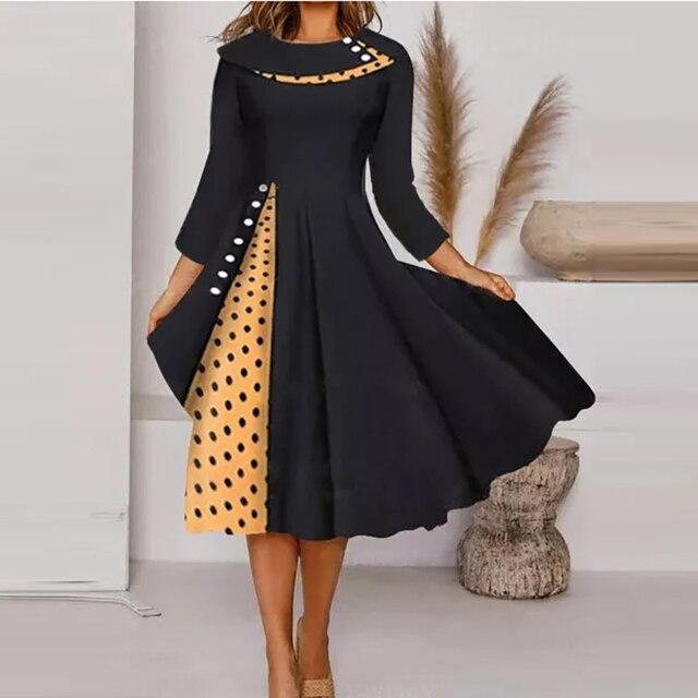 Vittoria - Dress with polka dot print