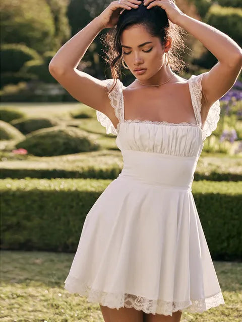Kyra - Elegant Short Midi Sundress