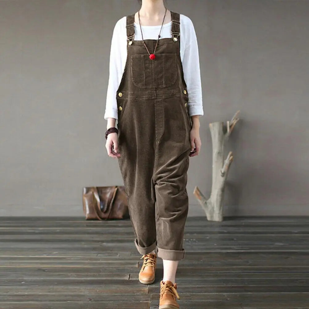 Nora - Ladies Summer Casual Loose Jumpsuit