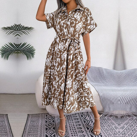 Zoya - Stylish unique print dress