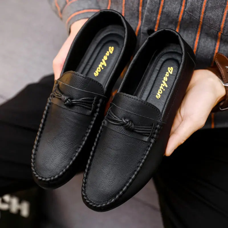 Leandro - Loafers with round toe