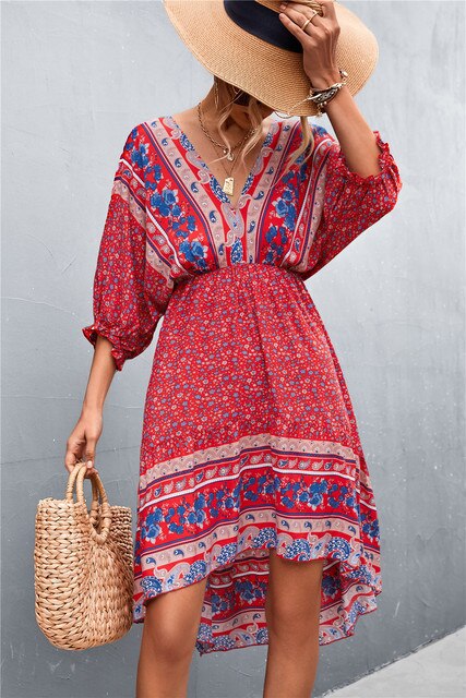 Aysha - Boho summer dress