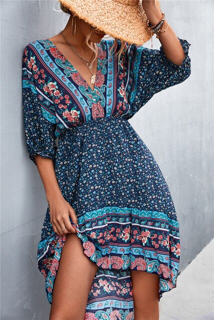 Aysha - Boho summer dress