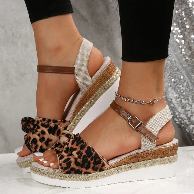 ADRIANA - Orthopaedic wedge sandals