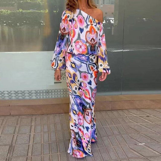 ILONA -  Multicolour Print Dress