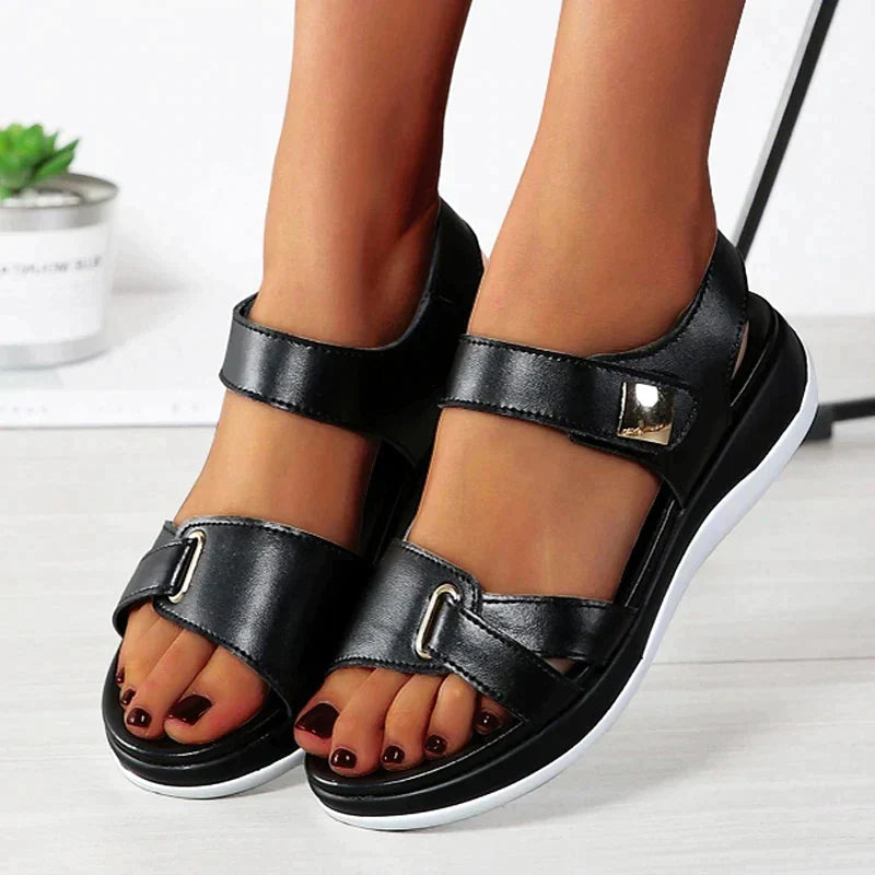 SCARLETTE - Orthopaedic wedge sandals