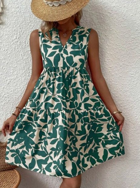 Selmy - Floral pattern dress