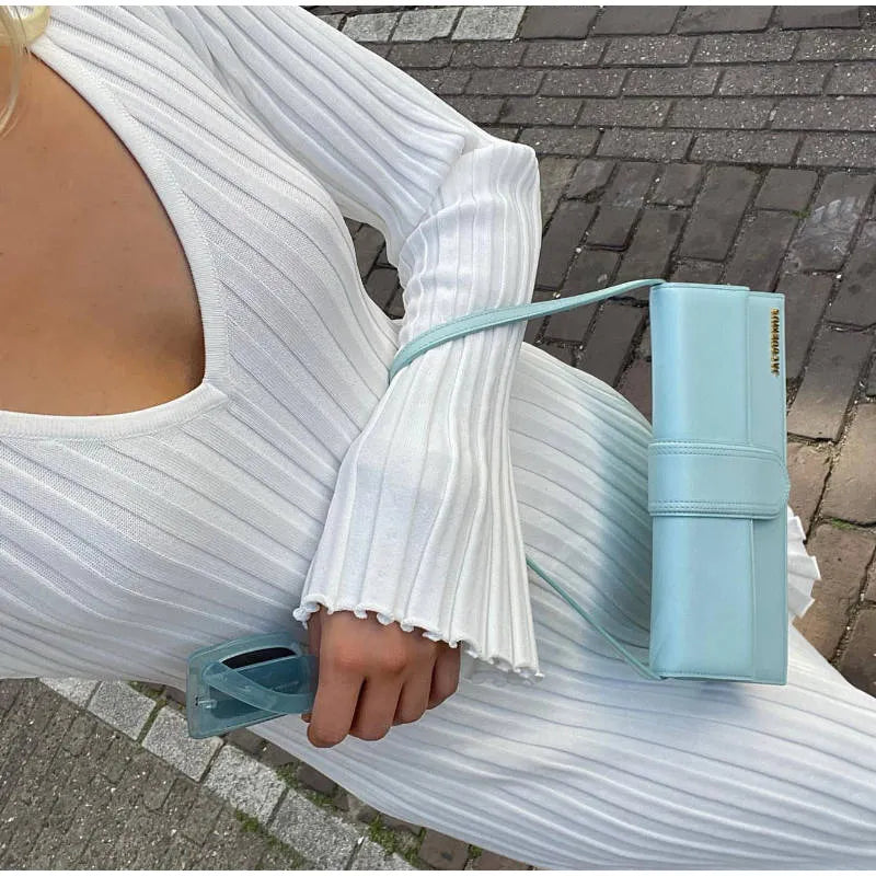 Carilyn - Midi dress with long sleeves