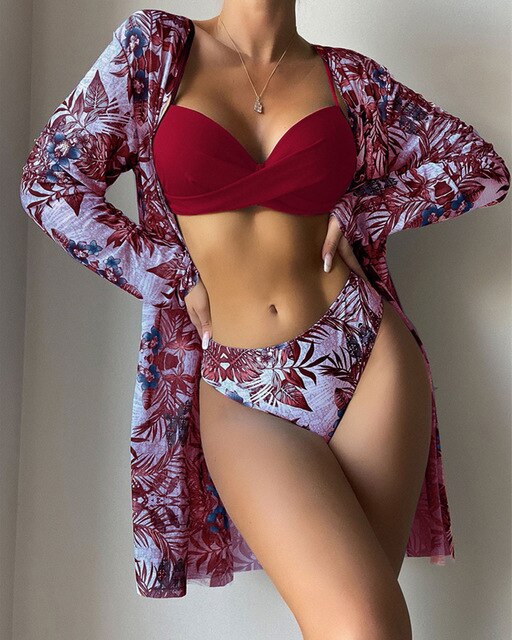 LELA - 3-piece bikini set