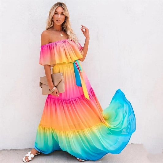 Bright - Multicolour summer dress