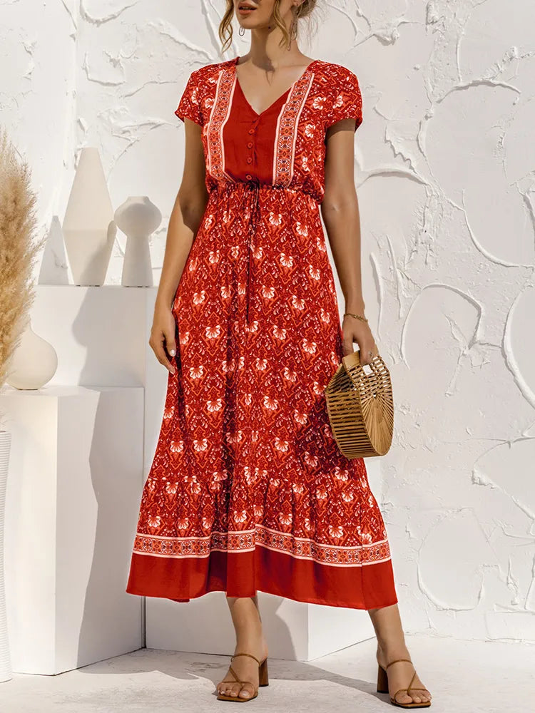 ANIA - Elegant fitted dress