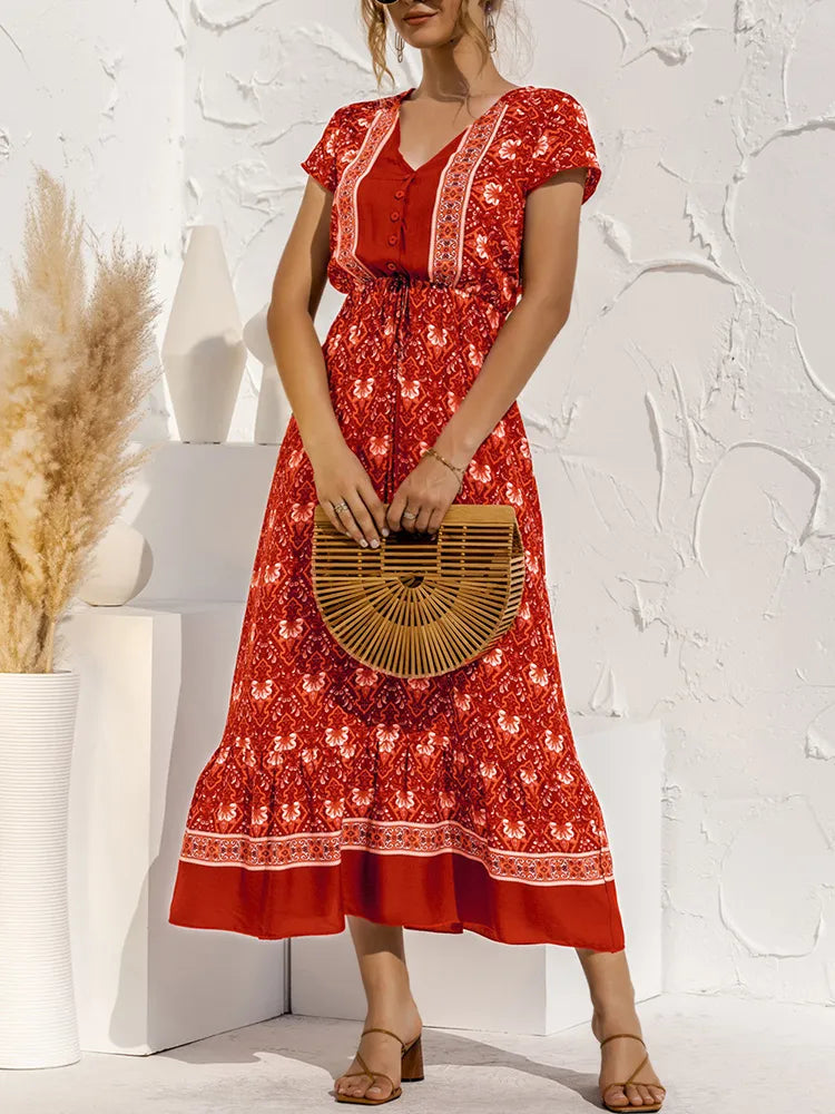 ANIA - Elegant fitted dress