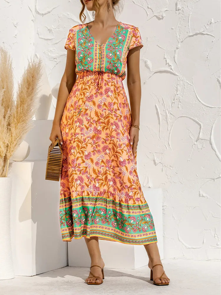 ANIA - Elegant fitted dress