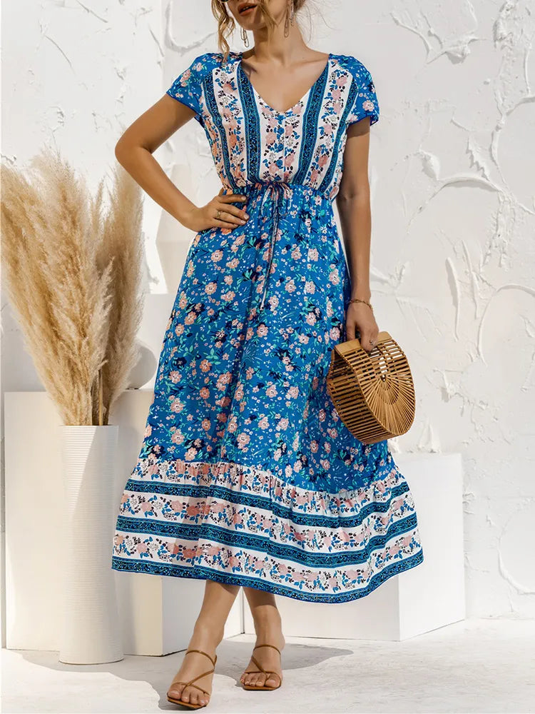 ANIA - Elegant fitted dress