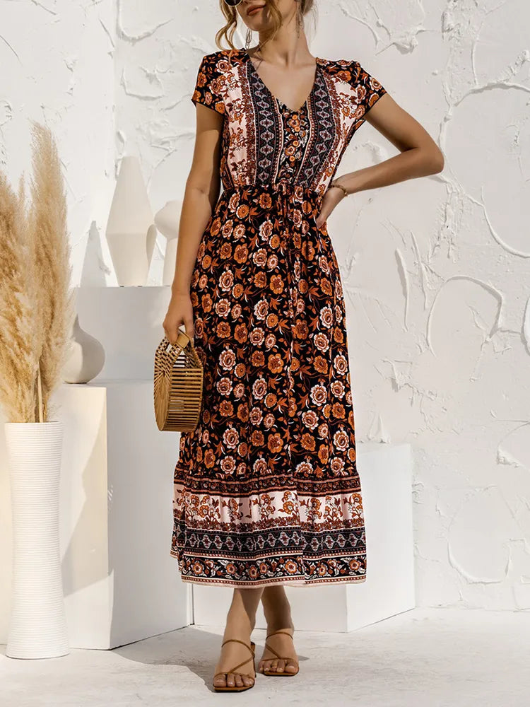 ANIA - Elegant fitted dress